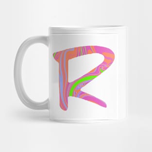 Marbled R Mug